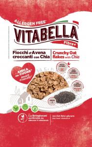 Organic & Allergen Friendly -  Crunchy Oat flakes with Chia Vitabella